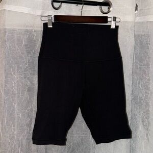 Lululemon align super high rise biker shorts